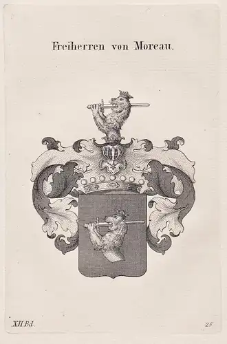 Freiherren von Moreau - Wappen coat of arms