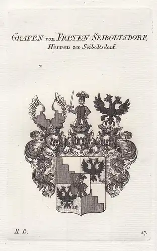 Grafen von Freyen Seiboltsdorf, Herren zu Seiboltsdorf - Wappen coat of arms