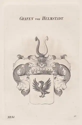 Grafen von Helmstadt - Wappen coat of arms