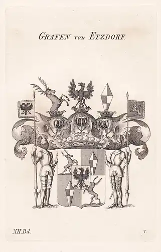 Grafen von Etzdorf - Wappen coat of arms