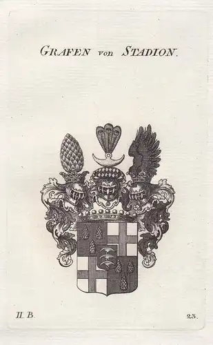 Grafen von Stadion - Wappen coat of arms