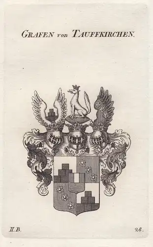 Grafen von Tauffkirchen - Wappen coat of arms