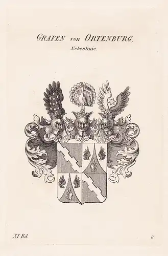 Grafen von Ortenburg - Wappen coat of arms