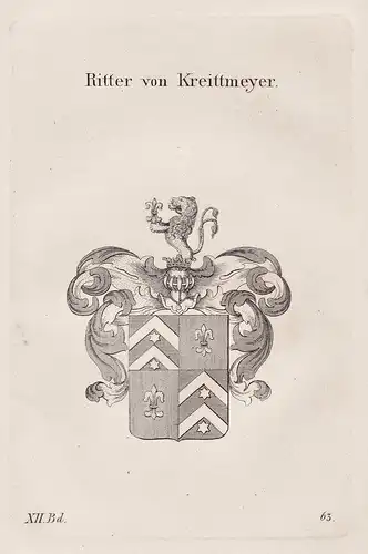Ritter von Kreittmeyer - Wappen coat of arms