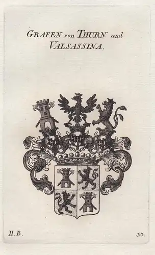 Grafen von Thurn und Valsassina - Wappen coat of arms