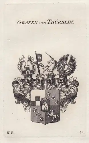 Grafen von Thürheim - Wappen coat of arms
