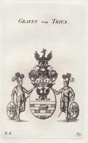 Grafen von Triva - Wappen coat of arms