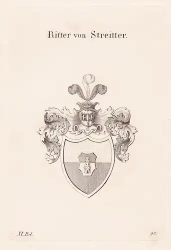 Ritter von Streitter - Wappen coat of arms