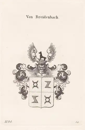 Von Breidenbach - Wappen coat of arms