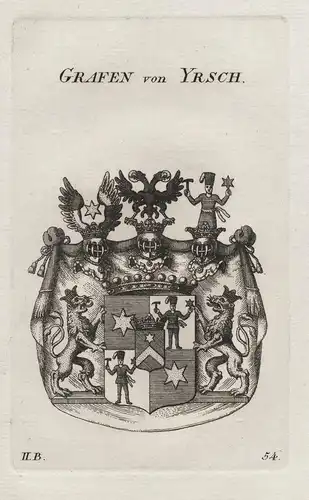 Grafen von Yrsch - Wappen coat of arms