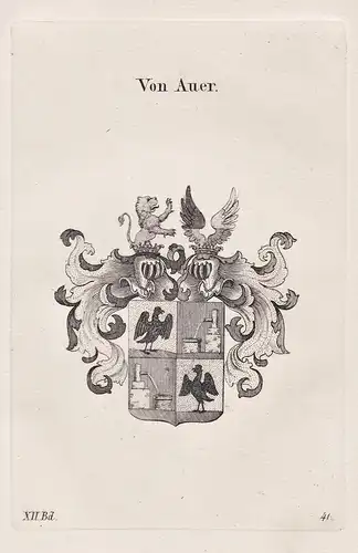 Von Auer - Wappen coat of arms