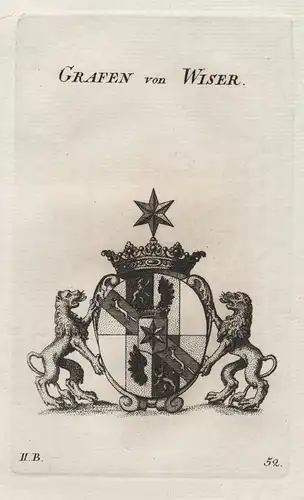 Grafen von Wiser - Wappen coat of arms