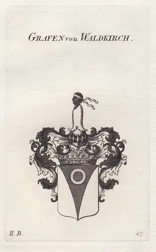 Grafen von Waldkirch - Wappen coat of arms