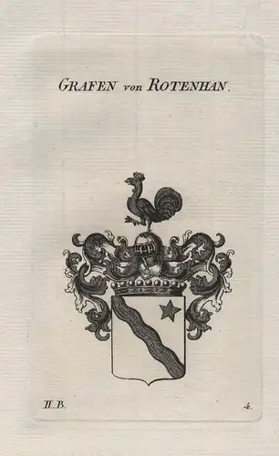 Grafen von Rothenhan - Wappen coat of arms