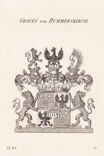 Grafen von Rummerskirch - Wappen coat of arms