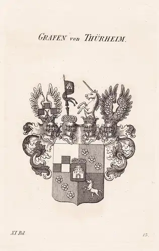 Grafen von Thürheim - Wappen coat of arms