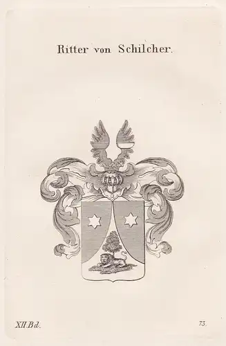 Ritter von Schilcher - Wappen coat of arms