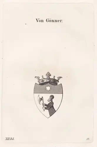 Von Gönner - Wappen coat of arms