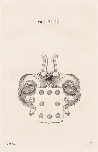 Von Stahl - Wappen coat of arms