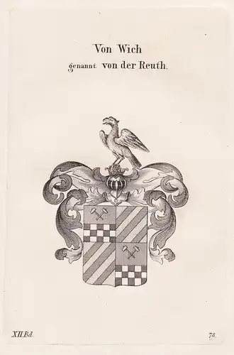 Von Wich genannt von der Reuth - Wappen coat of arms