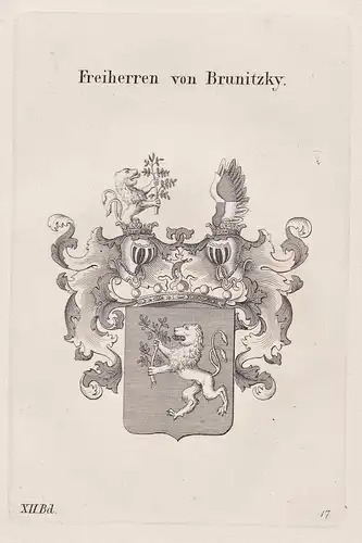 Freiherren von Brunitzky - Wappen coat of arms