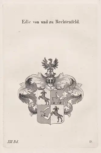 Edle von und zu Rechtenfeld - Wappen coat of arms