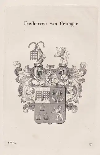 Freiherren von Grainger - Wappen coat of arms