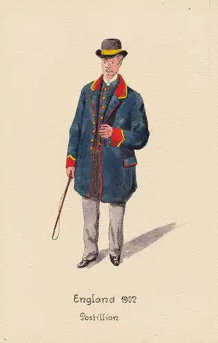 England 1902 Postillion - Post poste  Uniform Postuniform