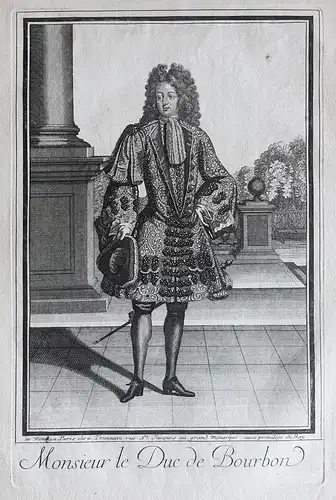 Monsieur le Duc de Bourbon - Louis III de Bourbon-Condé (1668-1711) Portrait