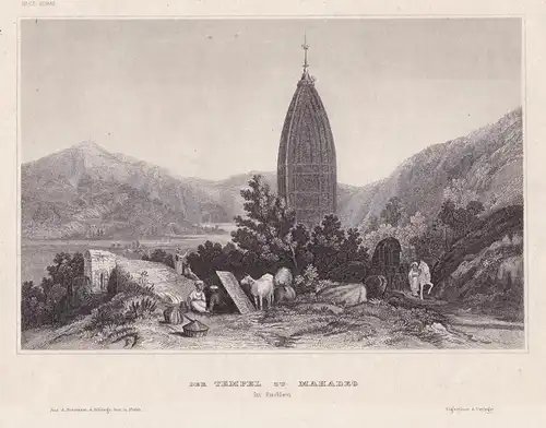 Der Tempel zu Mahadeo in Indien - Mahadeo Hills Madhya Pradesh Tempel temple India Indien Asia Asien Ansicht S