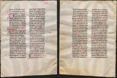 Missal Missale manuscript manuscrit Handschrift - (Blatt / leaf CLXI)