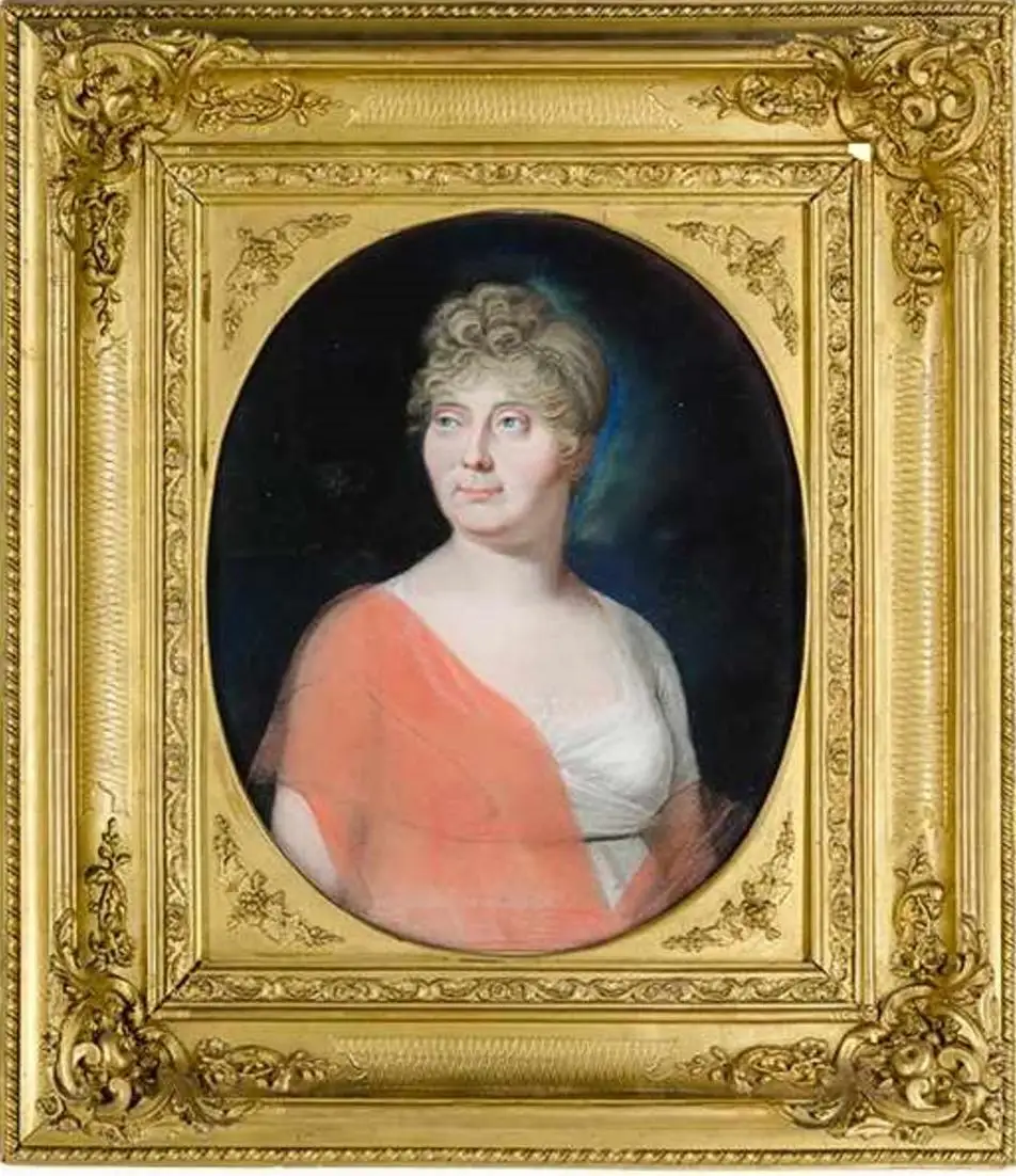 Portrait von Caroline Wilhelmine von Schubaert (1756-1834) 0