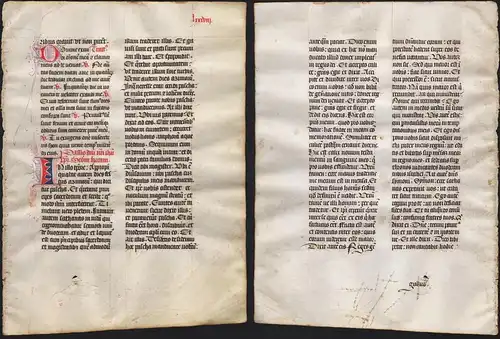 Missal Missale manuscript manuscrit Handschrift - (Blatt / leaf LXXXVIII)