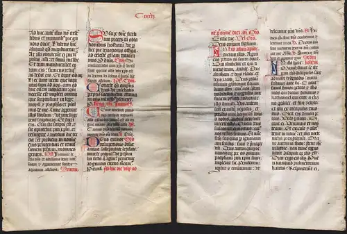 Missal Missale manuscript manuscrit Handschrift - (Blatt / leaf CXXXVI)