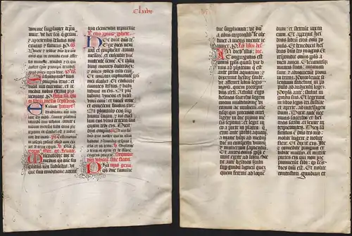Missal Missale manuscript manuscrit Handschrift - (Blatt / leaf CLXXVII)