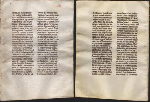 Missal Missale manuscript manuscrit Handschrift - (Blatt / leaf LVII)