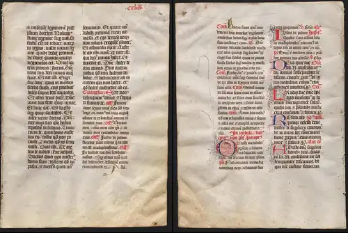 Missal Missale manuscript manuscrit Handschrift - (Blatt / leaf CCLXXV)