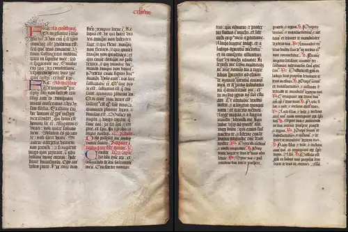 Missal Missale manuscript manuscrit Handschrift - (Blatt / leaf CCLXXVIII)