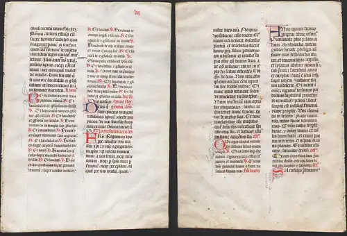 Missal Missale manuscript manuscrit Handschrift - (Blatt / leaf VII)