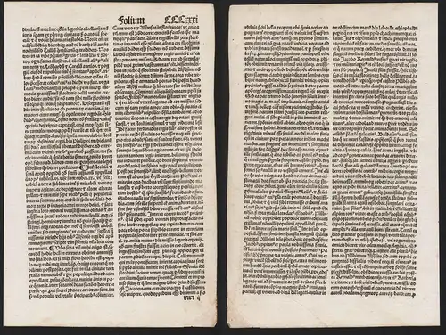 (Blatt CCCXXXI) - Inkunabel Incunable / Italia Italy Italien Liber Chronicarum / Weltchronik