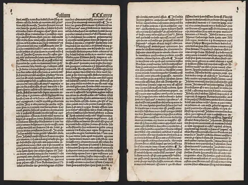 (Blatt CCCXXXV) - Inkunabel Incunable / Italia Italy Italien Liber Chronicarum / Weltchronik