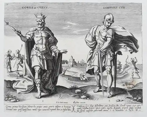Cores vel Cyrus / Camyses Cyri - Two Kings of Persia / Cyrus Cambyses / Bibel Bible