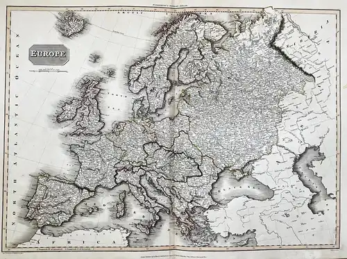 Europe - Europa continent Kontinent Karte map