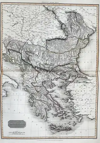 Turkey in Europe - Türkei Greece Griechenland Karte map