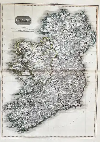 Ireland - Irland Karte map