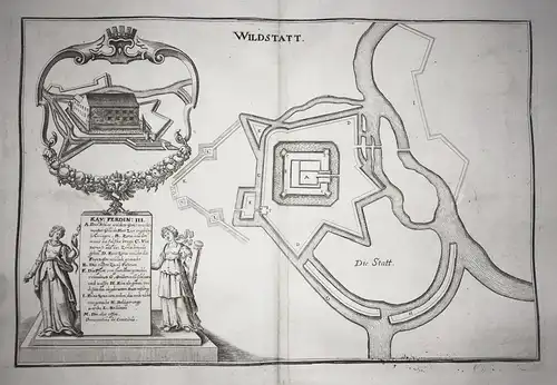 Wildstatt - Willstätt Ortenau b. Offenburg Baden-Württemberg Schlacht