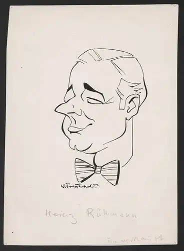 Heinz Rühmann - Heinz Rühmann (1902-1994) Film cinema Schauspieler actor Regisseur Portrait