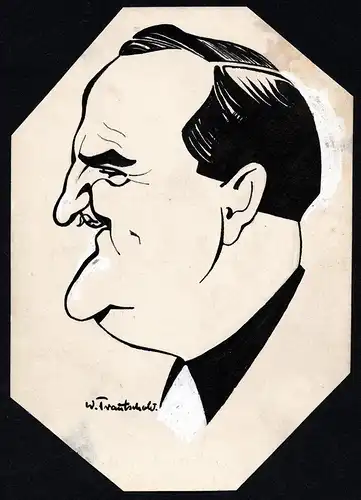 Hans Adalbert Schlettow (1888-1945) / Im Film Scheidungsreise aus dem Jahre 1938 / Film cinema Schauspieler ac