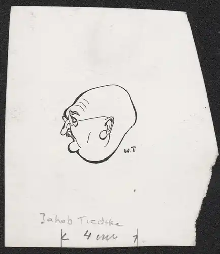 Jacob Tiedtke - Jakob Tiedtke (1875-1960) Film cinema Schauspieler actor Portrait