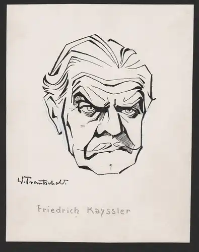 Friedrich Kayssler - Friedrich Kayssler (1874-1945) Komponist composer Film cinema Schauspieler actor Schrifts